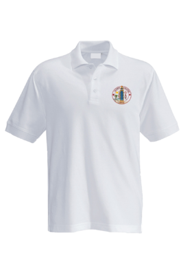 White Chapter Polo Shirt